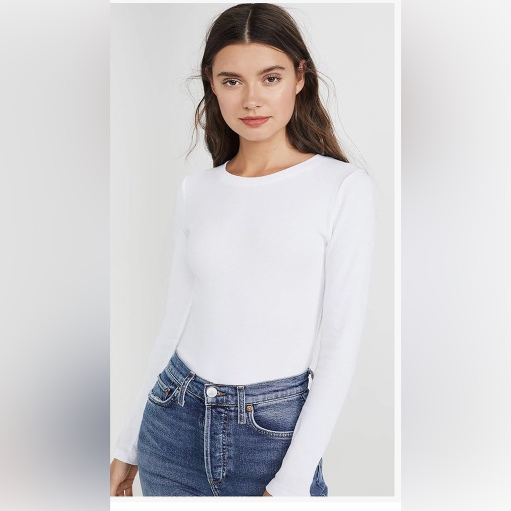 Club Monaco Carolena top in white / XS